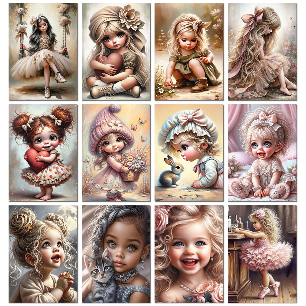 Resin Art Baby - DIY Diamond Art Painting Cute Baby