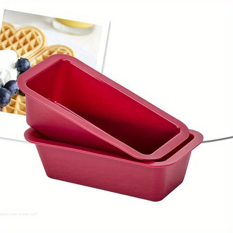 Tray Mold Rectangle - Silicone Baking Molds NonStick Rectangle Cake