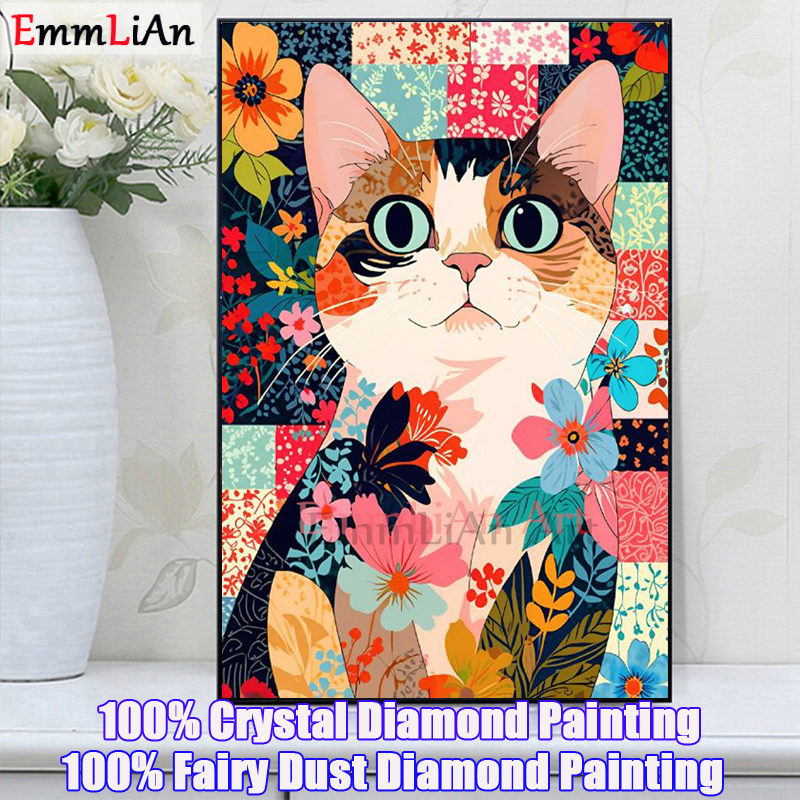 Resin Art Wallpaper - 5D DIY Fairy Dust Drill Diamond