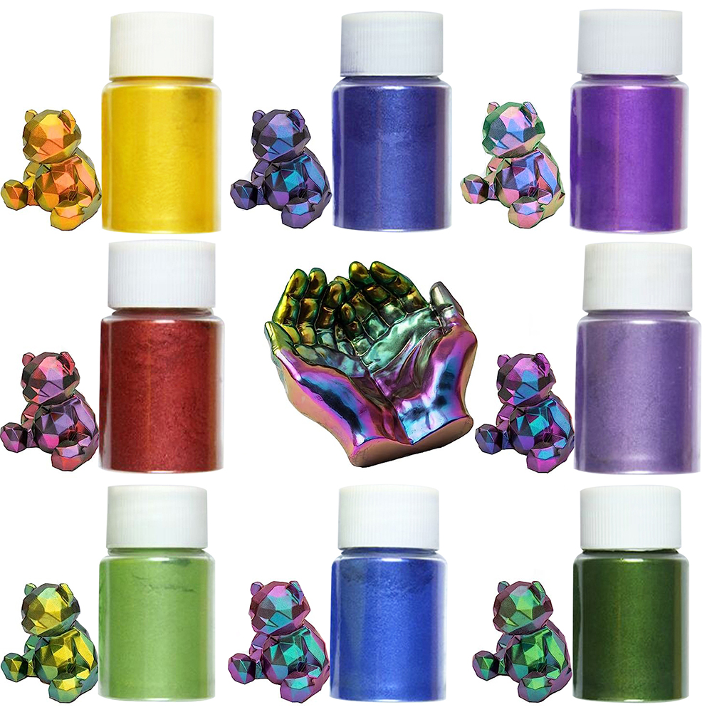 Pearl Powder Resin - 20ml-54colors Slim Pearl Nail Powder Grade