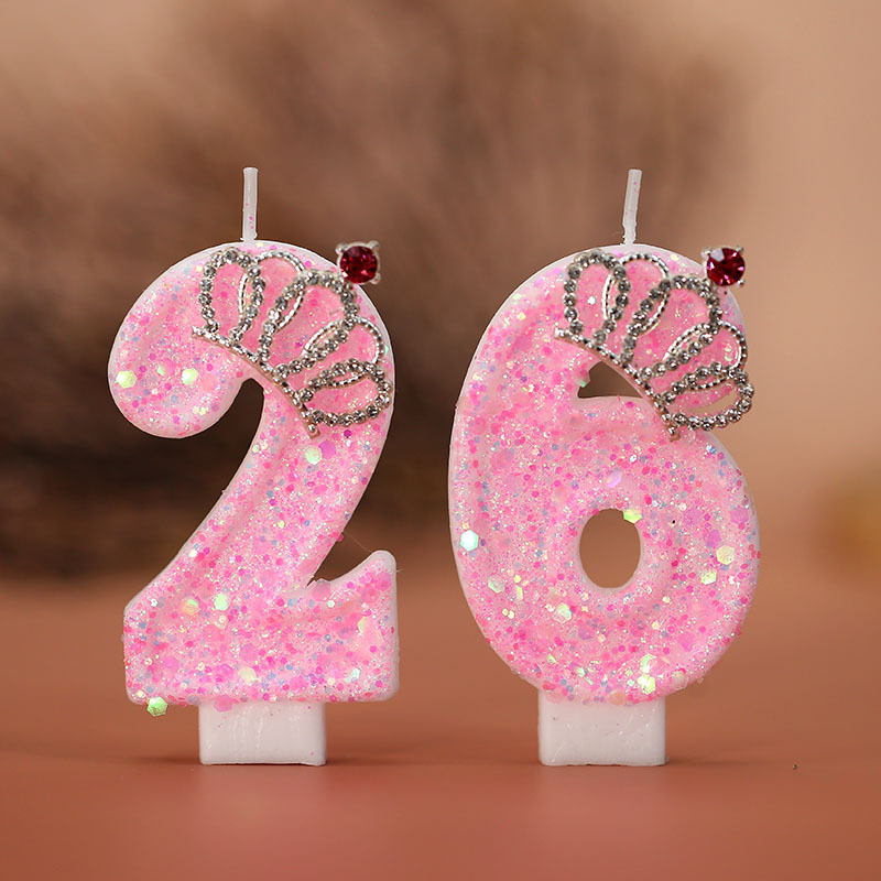 Cake Numeral Candles ，Birthday - Resin Art Alphabet recensie en prijs