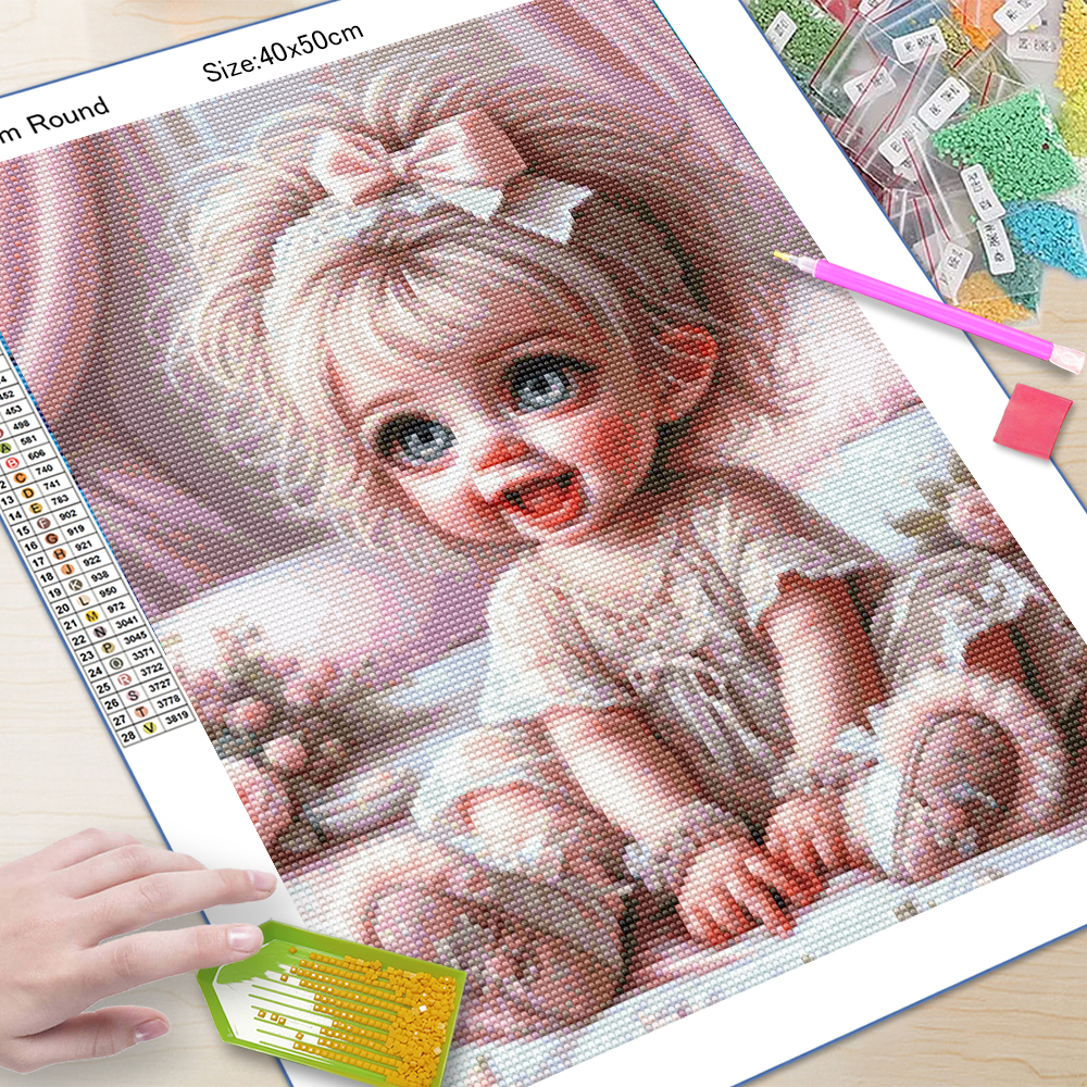 DIY Diamond Art Painting Cute  - Resin Art Baby recensie en prijs
