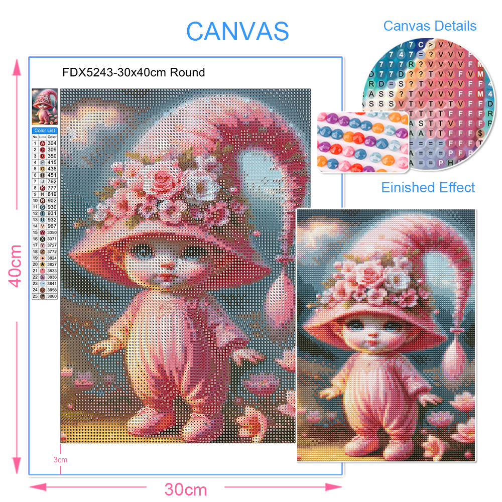 DIY Diamond Art Painting Cute  - Resin Art Baby recensie en prijs