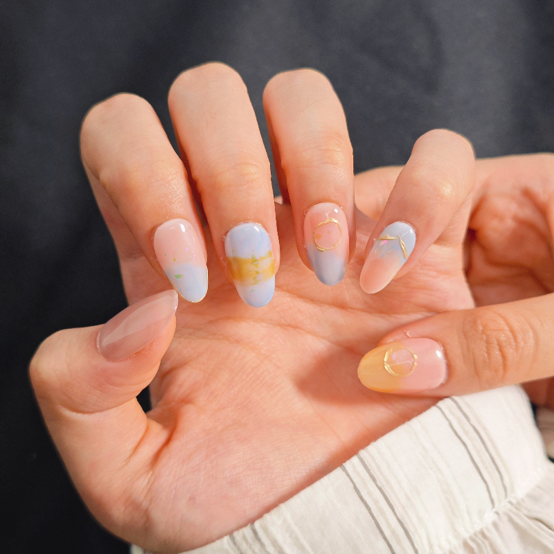 10PCS Press on Nails Handmade  - Resin Art Online recensie en prijs
