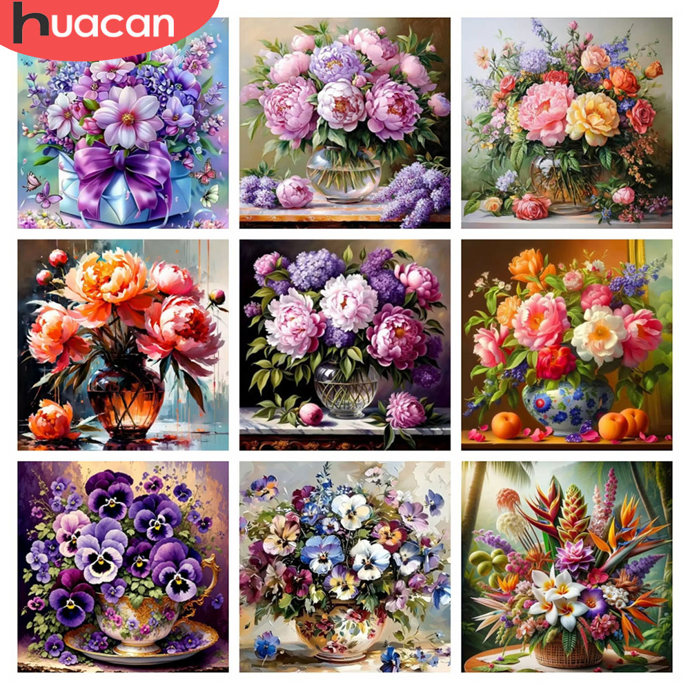 HUACAN 5D Diamond Mosaic Rose  - Resin Art With Rose recensie en prijs