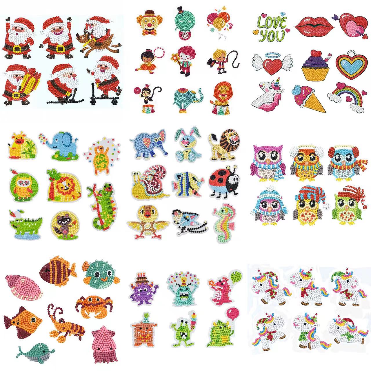 Diamond Painting Stickers 5D D - Resin Art Kits recensie en prijs