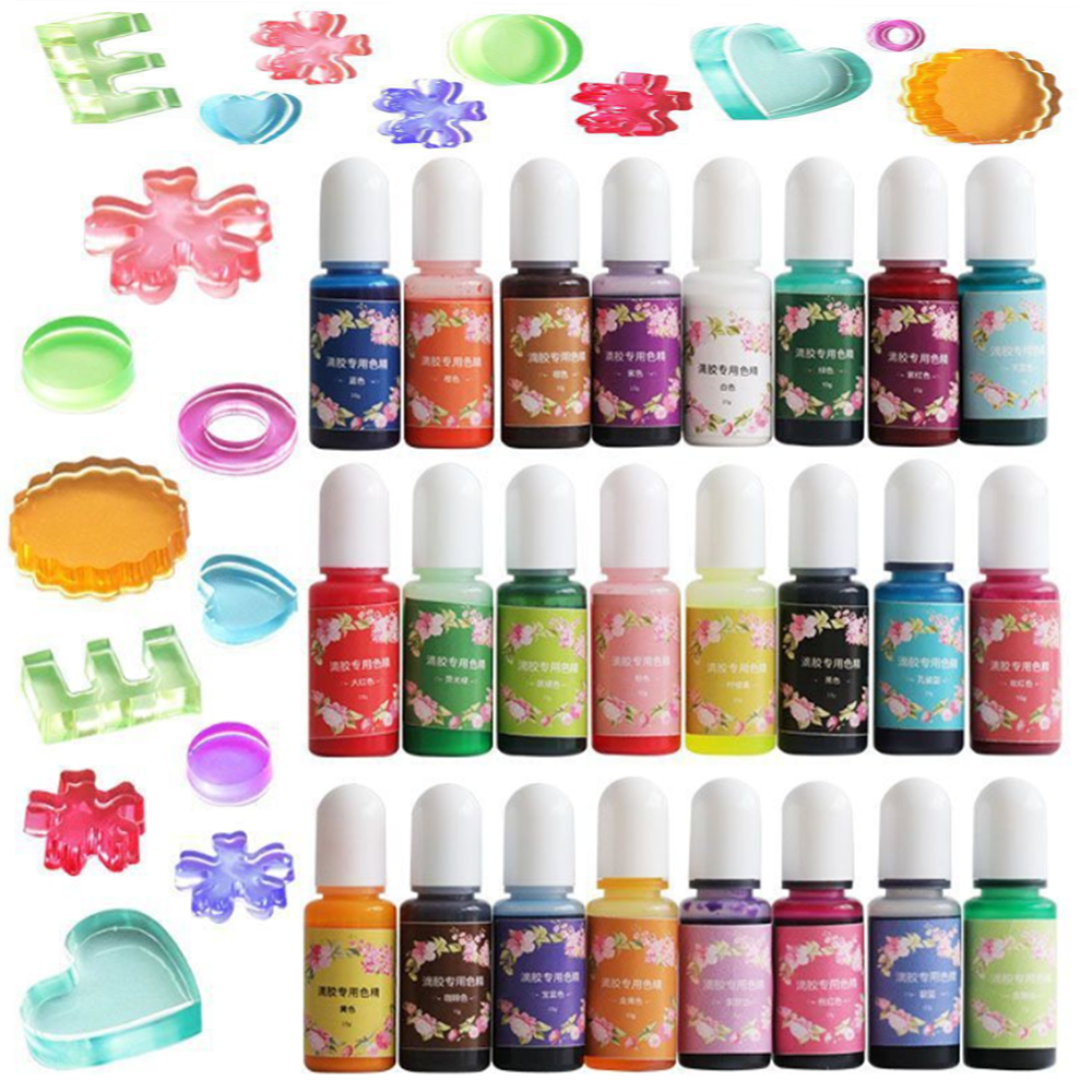 26 Colors 10ml Epoxy Resin Pig - Pearl Powder Resin recensie en prijs