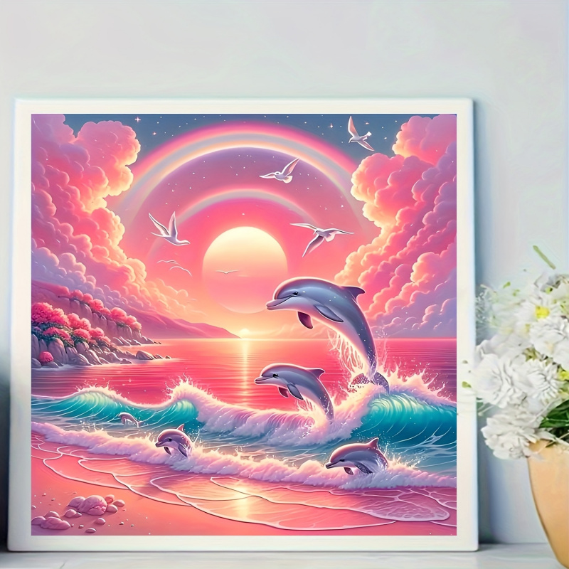 Diamond Painting Kit, Pink Sky - Resin Art Kits recensie en prijs