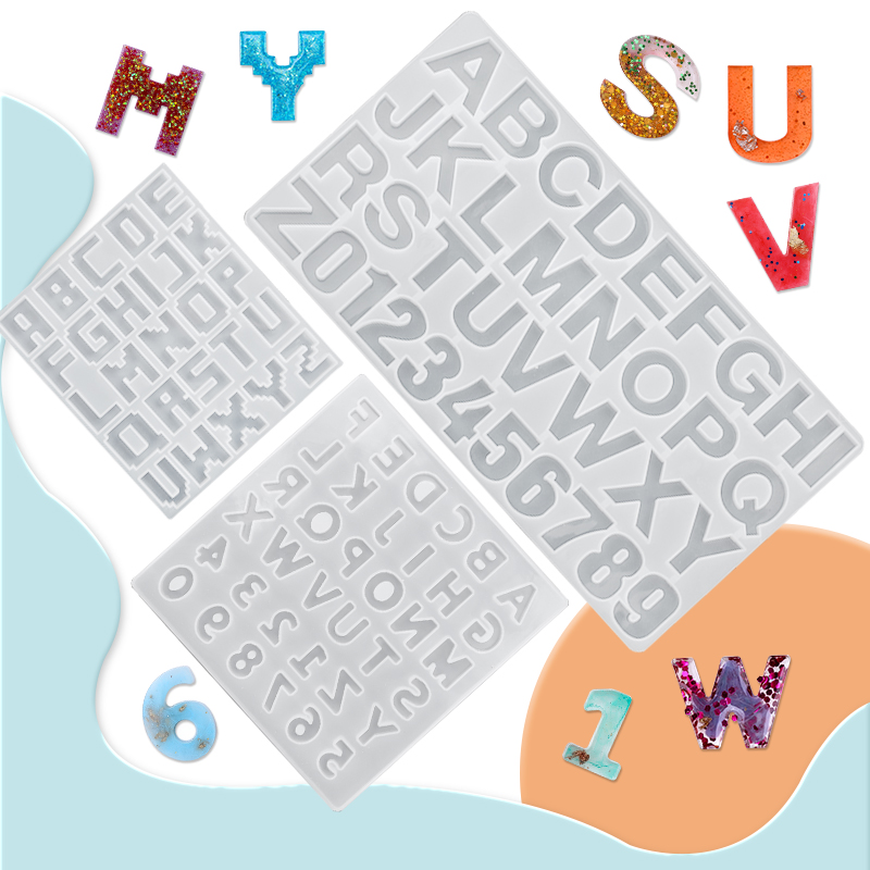 Alphabet Epoxy Resin Mold Kit  - Resin Art Alphabet recensie en prijs