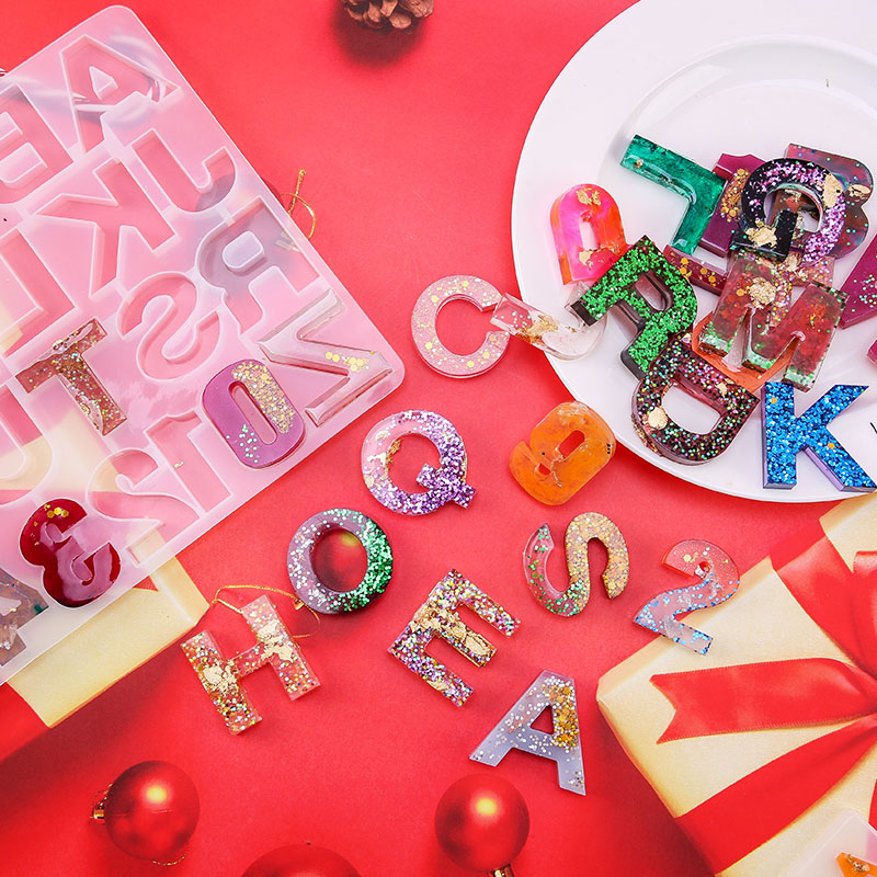 Alphabet Epoxy Resin Mold Kit  - Resin Art Alphabet recensie en prijs