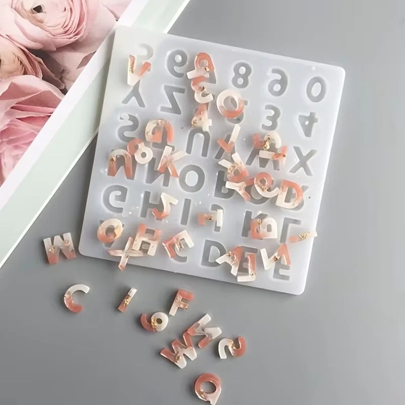 Small 26 Capital Letters Resin - Resin Art Alphabet recensie en prijs