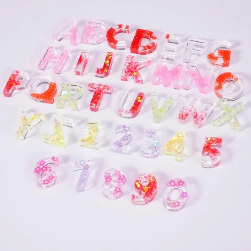 Small 26 Capital Letters Resin - Resin Art Alphabet recensie en prijs