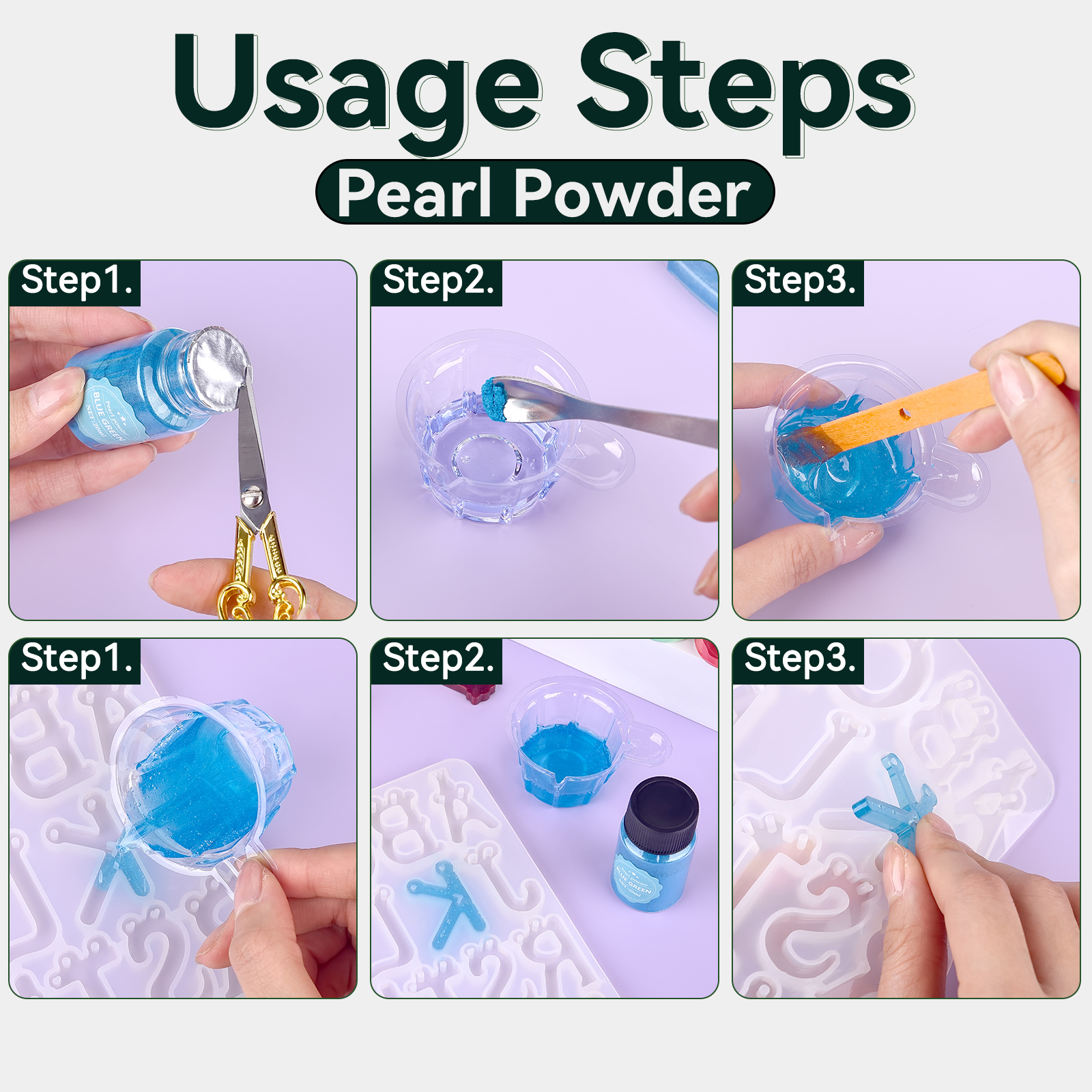 24 Color 10g Epoxy Resin Dye M - Pearl Powder Resin recensie en prijs