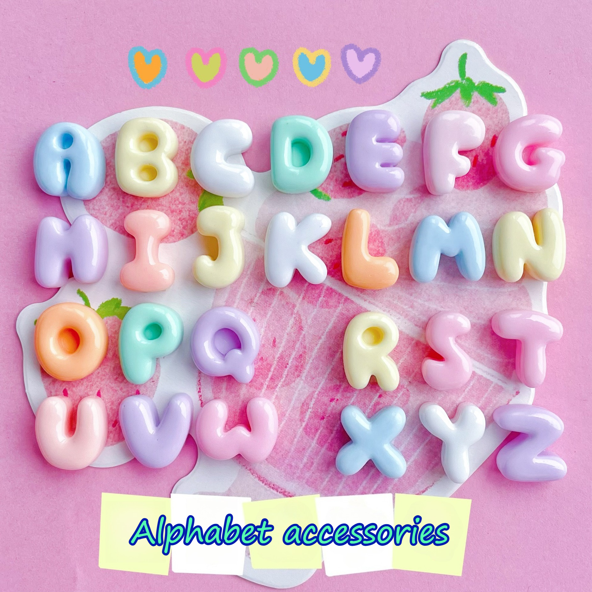 100pcs Single choice 26 Englis - Resin Art Alphabet recensie en prijs