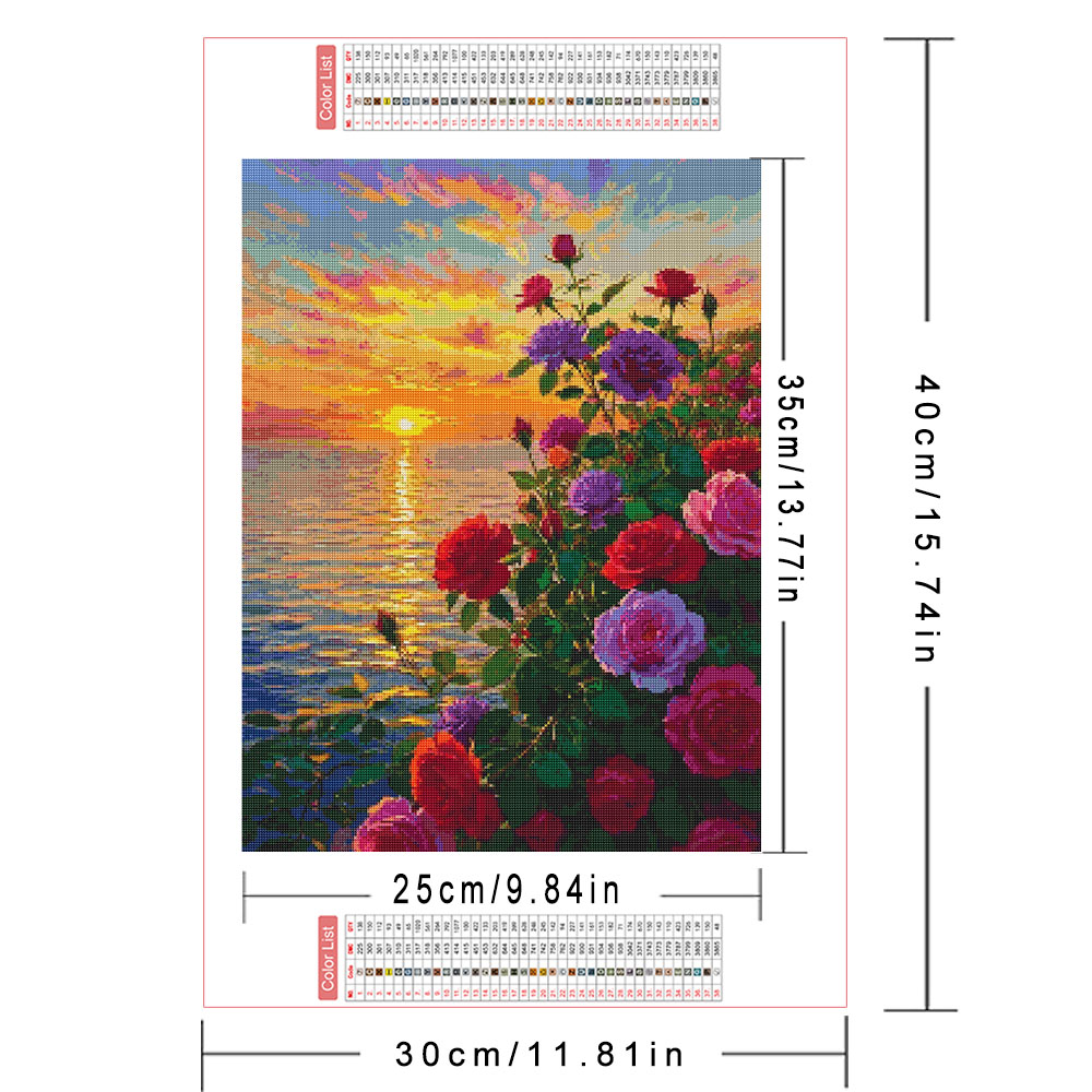 AZQSD Diamond Art Paintings Ro - Resin Art With Rose recensie en prijs