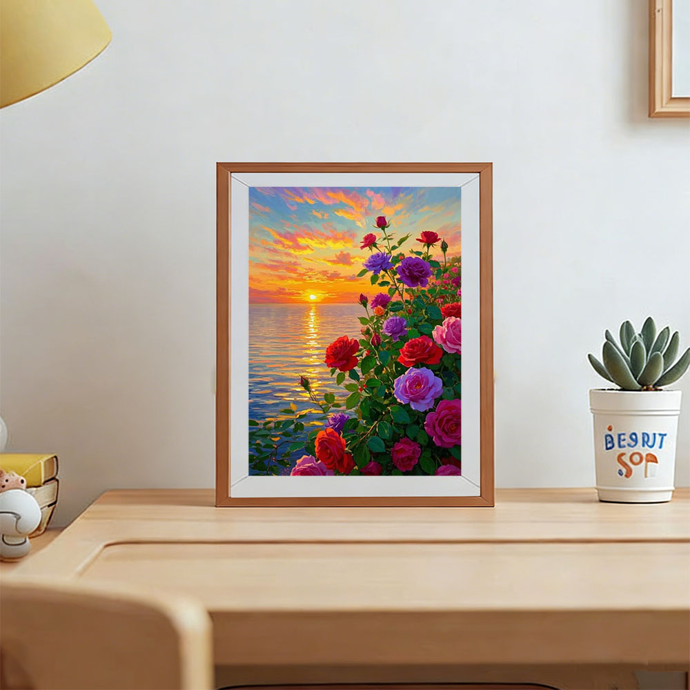 AZQSD Diamond Art Paintings Ro - Resin Art With Rose recensie en prijs