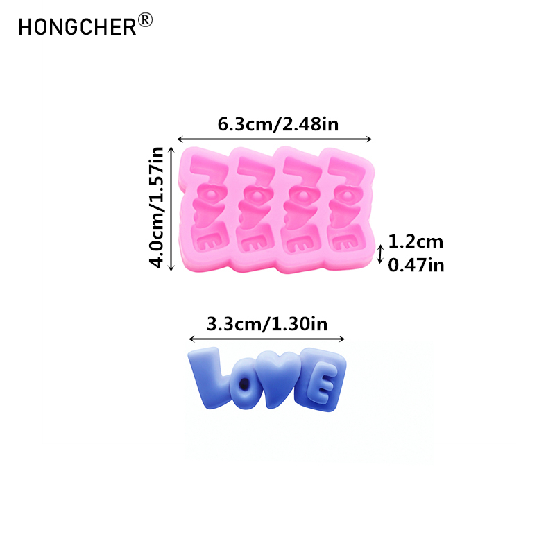 LOVE Letters Silicone Mold DIY - Resin Art Alphabet recensie en prijs