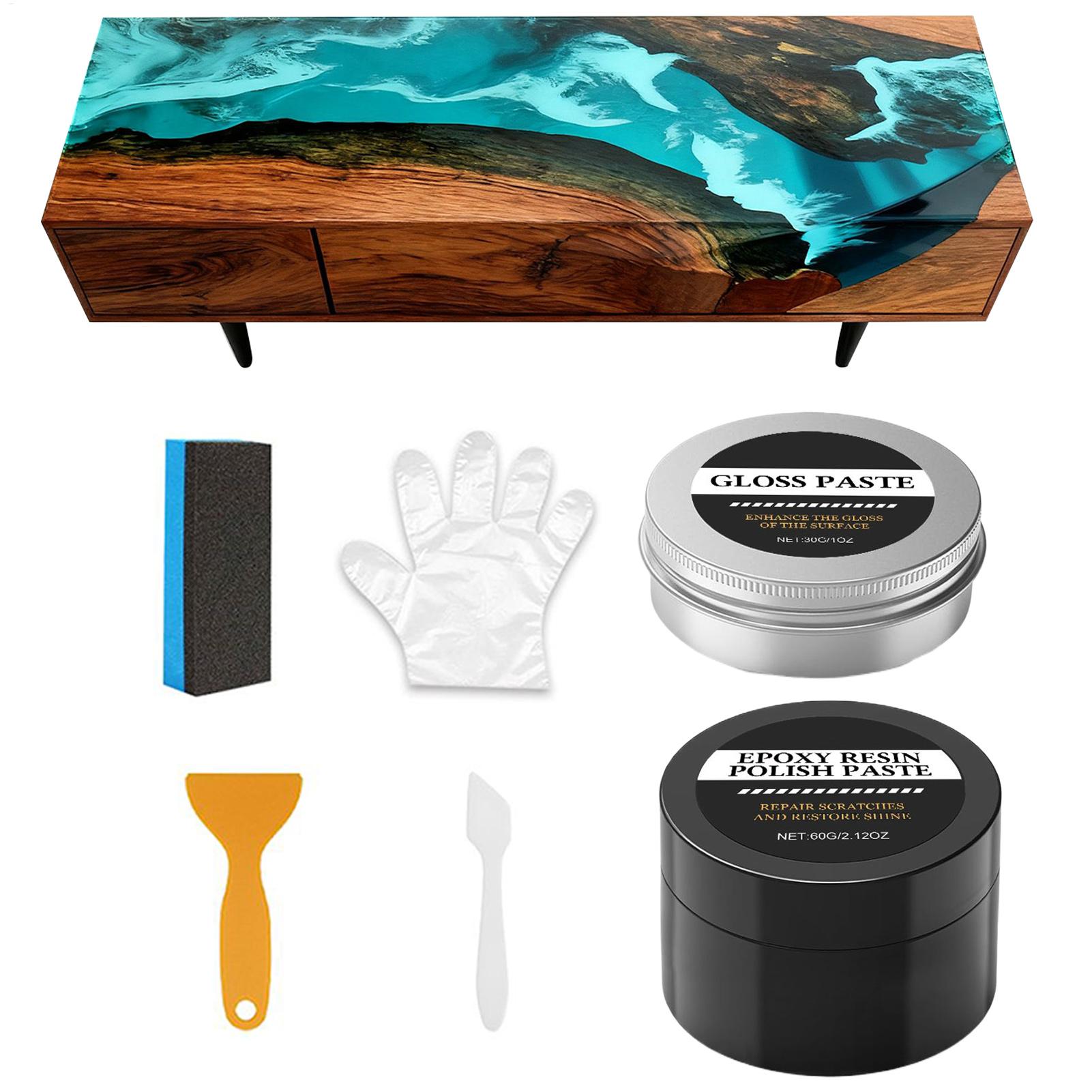 Epoxy resin high gloss polishi - Resin Art Kits recensie en prijs