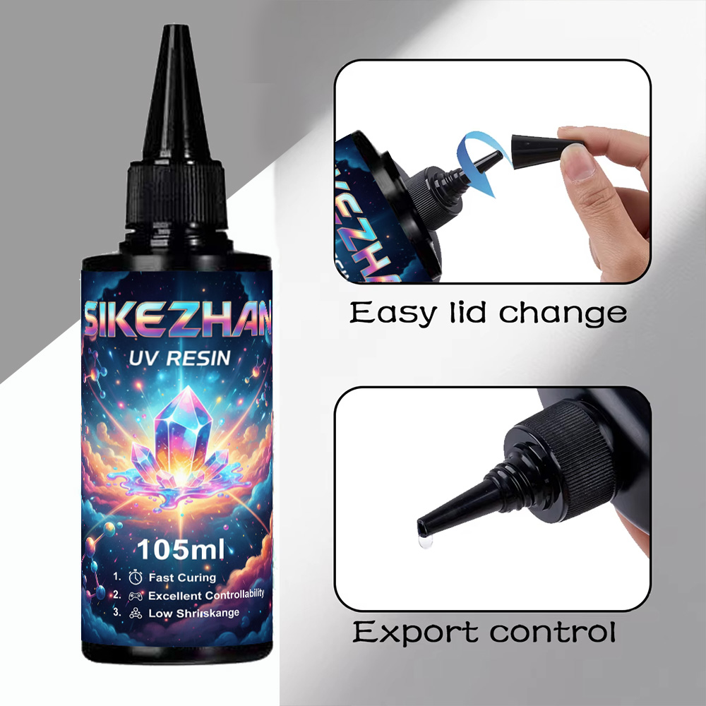 SIKEZHAN UV Resin 105ml & 6 Gr - Pearl Powder Resin recensie en prijs