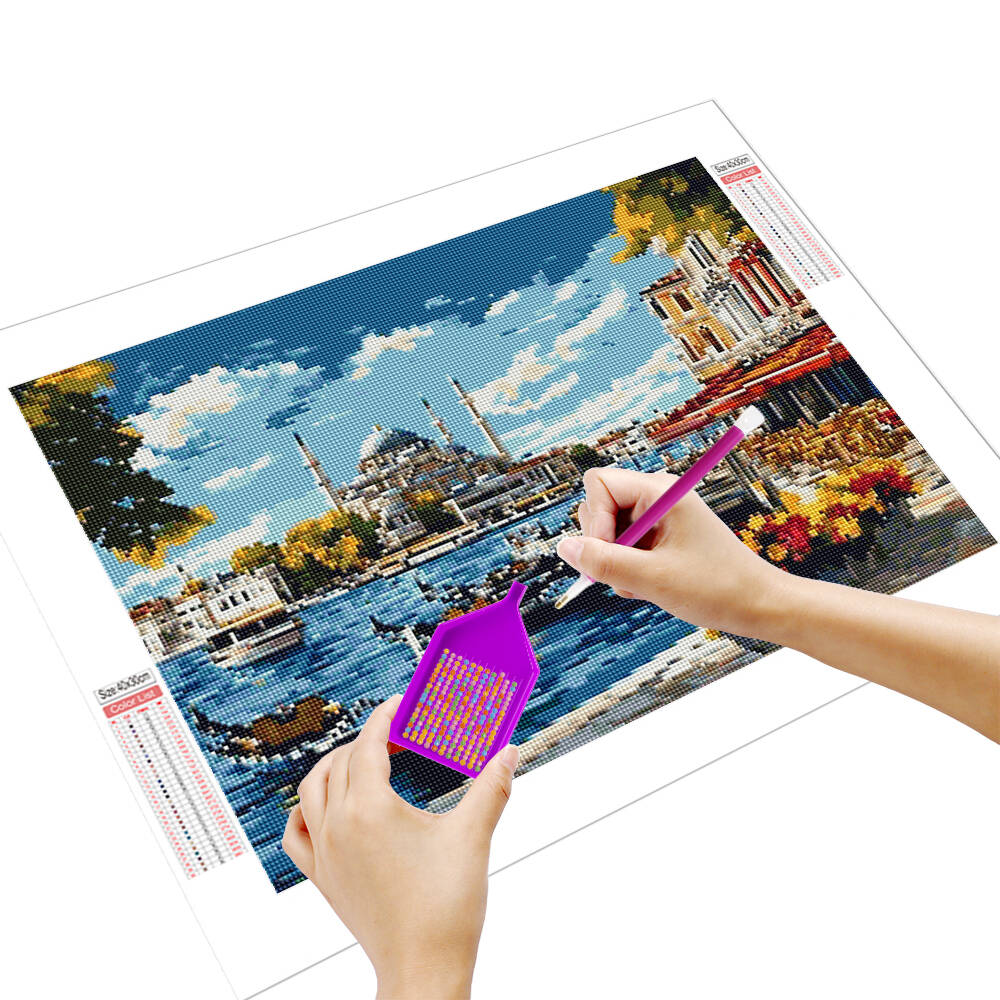HUACAN 5d Diamond Painting Vin - Resin Art Wallpaper recensie en prijs
