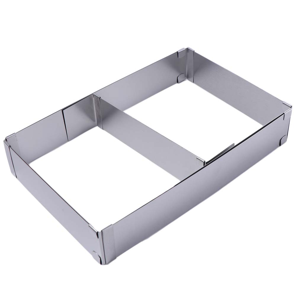 Stainless Steel Adjustable Mou - Tray Mold Rectangle recensie en prijs