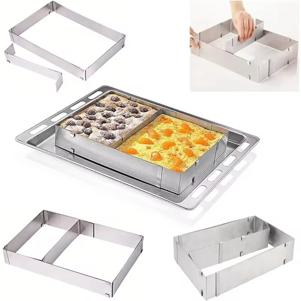 Stainless Steel Adjustable Mou - Tray Mold Rectangle recensie en prijs