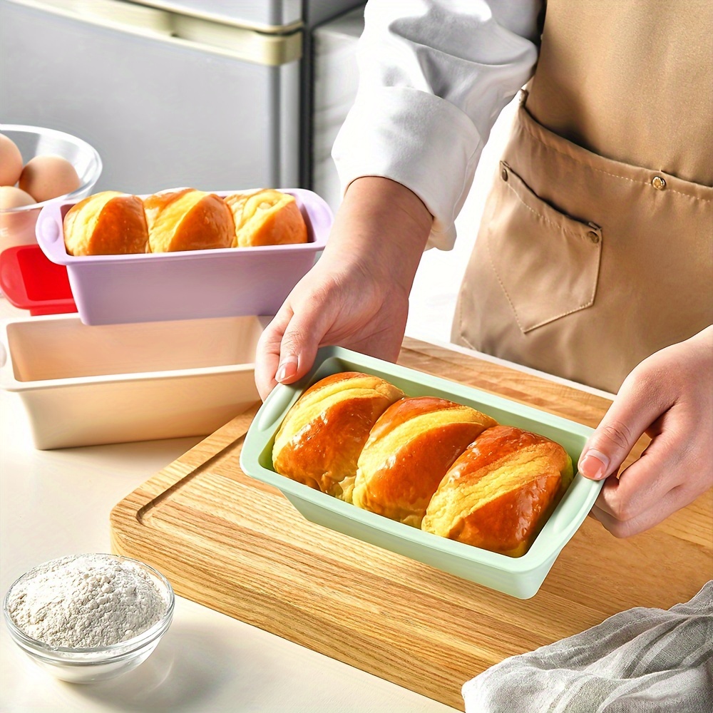 1/4pcs Non-Stick Loaf Pans Fle - Tray Mold Rectangle recensie en prijs