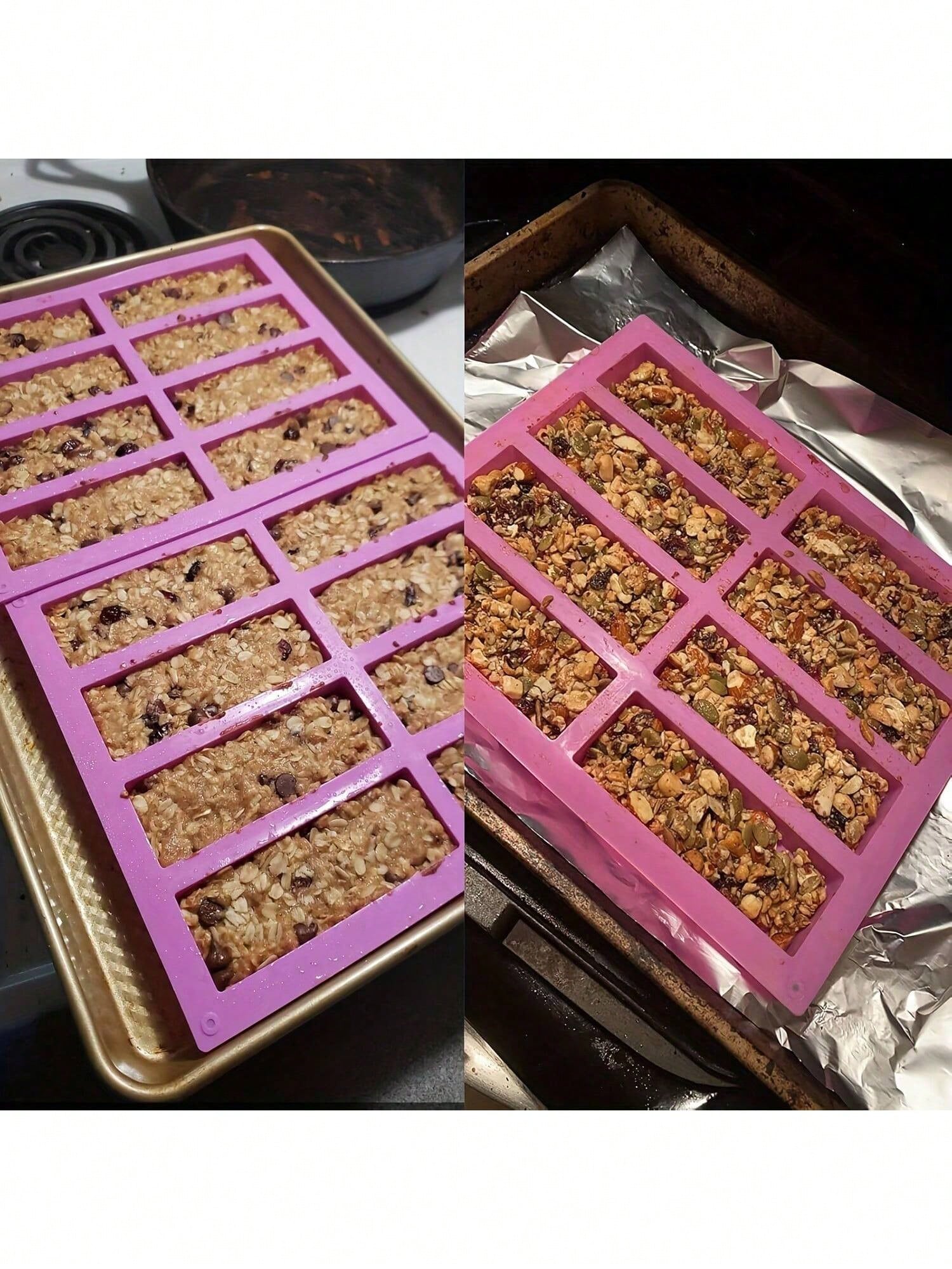 1pc Silicone Granola Bar Mold, - Tray Mold Rectangle recensie en prijs