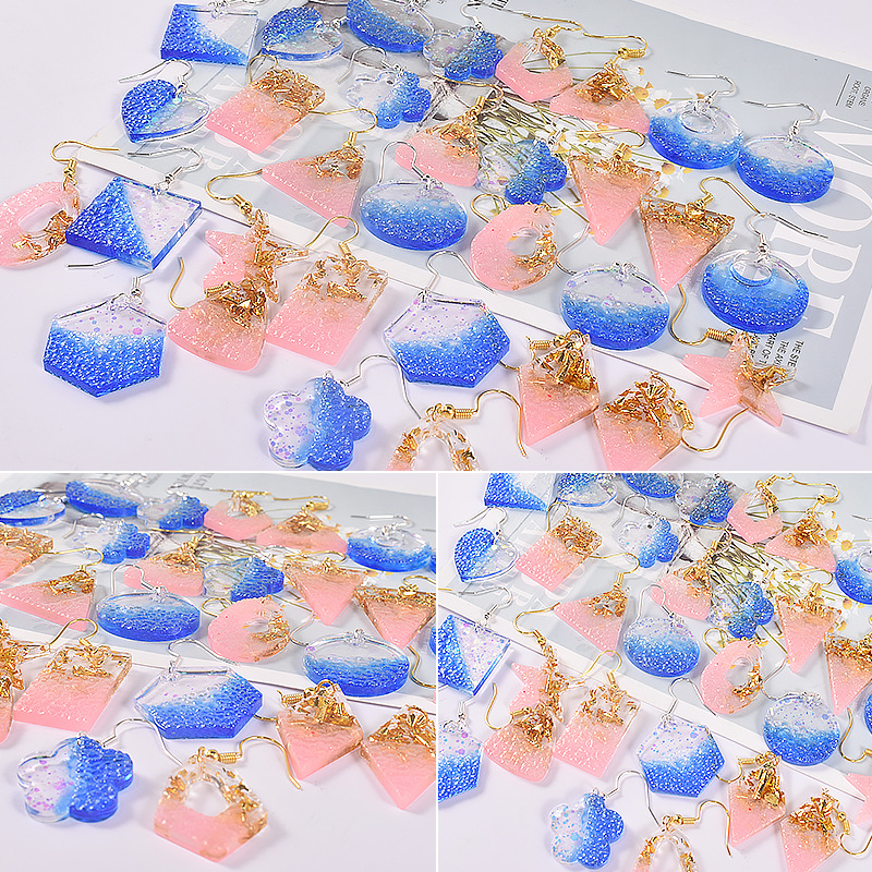 Earring Pendant Epoxy Silicone - Resin Art Alphabet recensie en prijs