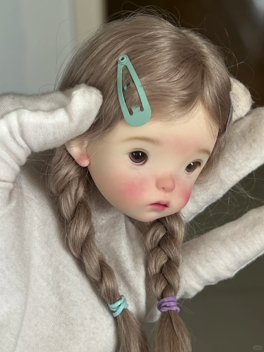 SD BJD Doll 1/6 Landoudou Head - Resin Art Baby recensie en prijs
