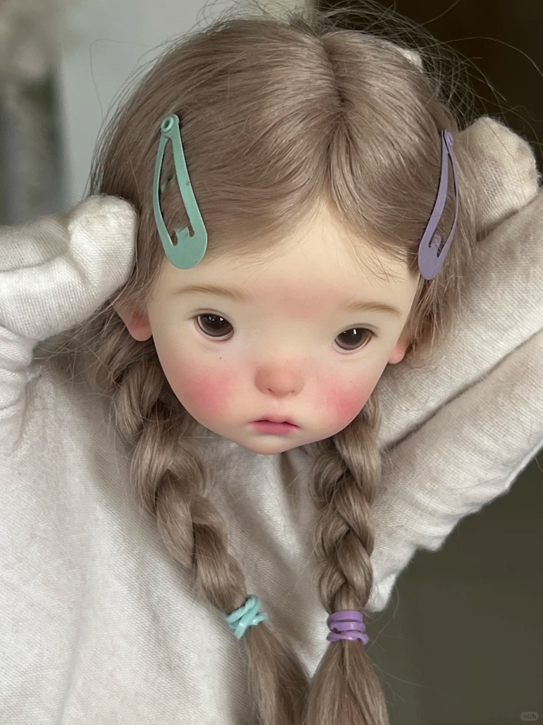 SD BJD Doll 1/6 Landoudou Head - Resin Art Baby recensie en prijs