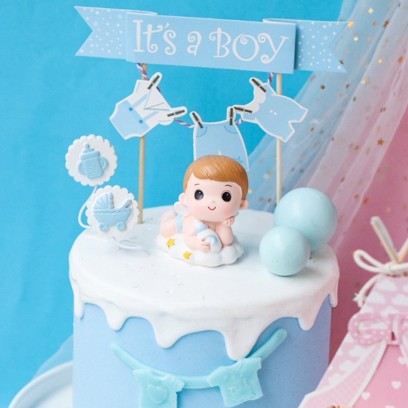 Gender Reveal Cake Decoration  - Resin Art Alphabet recensie en prijs