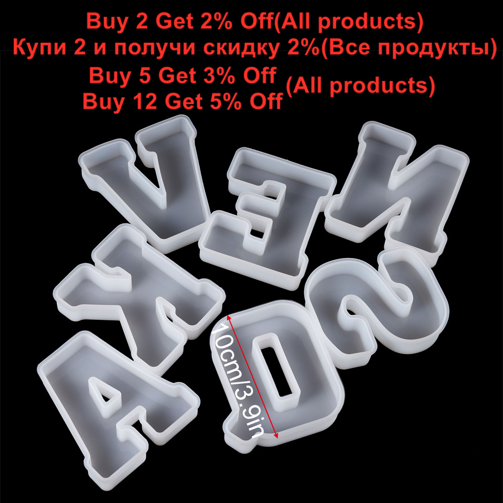 3Sizes A to Z Letter Silicone  - Resin Art Alphabet recensie en prijs
