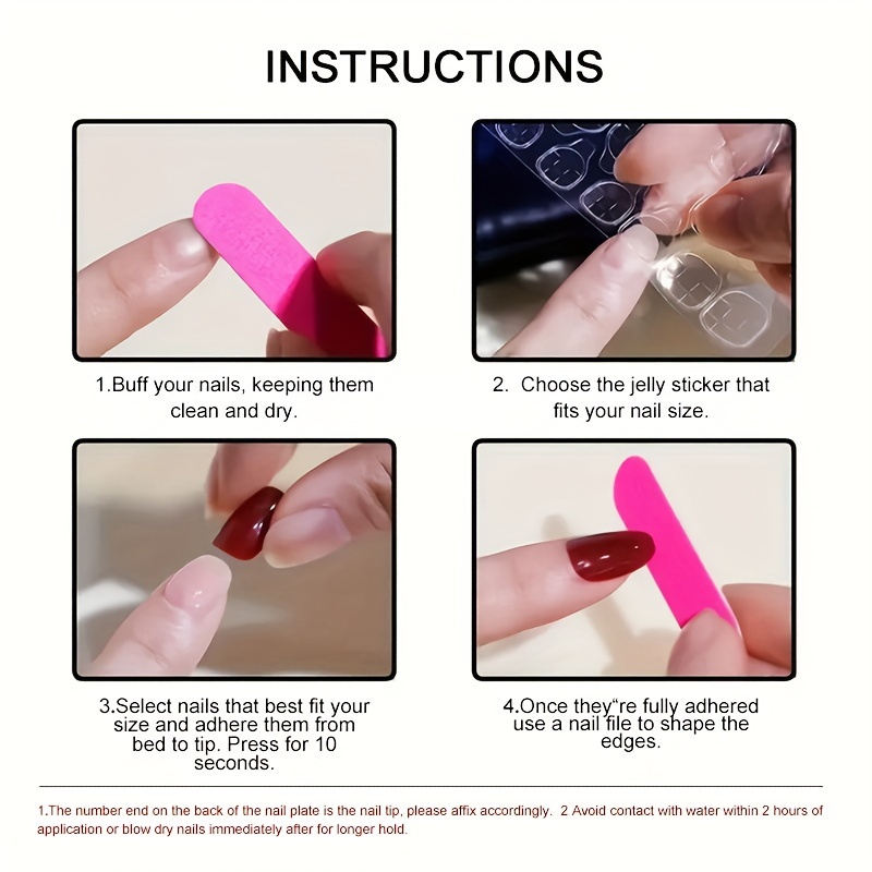 Almond-shaped nail stickers wi - Resin Art Online recensie en prijs