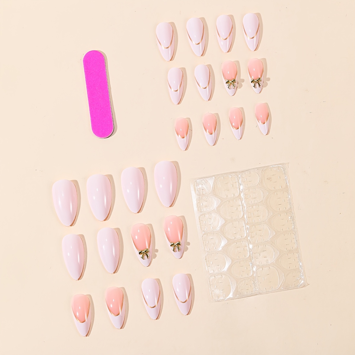 Almond-shaped nail stickers wi - Resin Art Online recensie en prijs