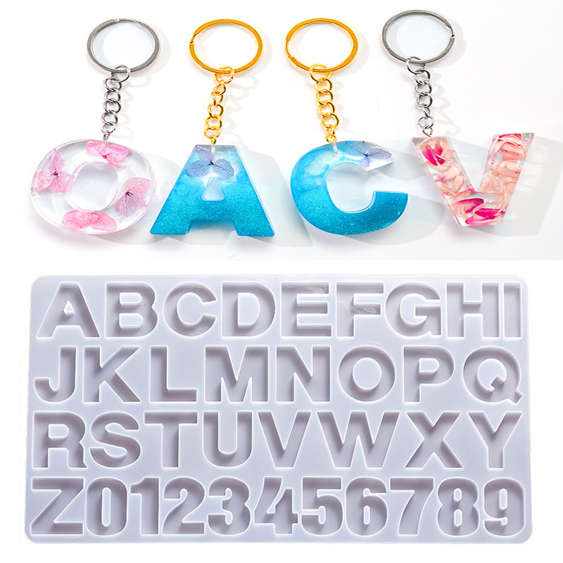 Alphabet Epoxy Resin Silicone  - Resin Art Alphabet recensie en prijs
