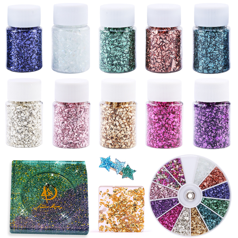 Epoxy Resin Colorful Metallic  - Resin Art Alphabet recensie en prijs