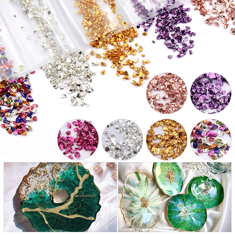 Epoxy Resin Colorful Metallic  - Resin Art Alphabet recensie en prijs