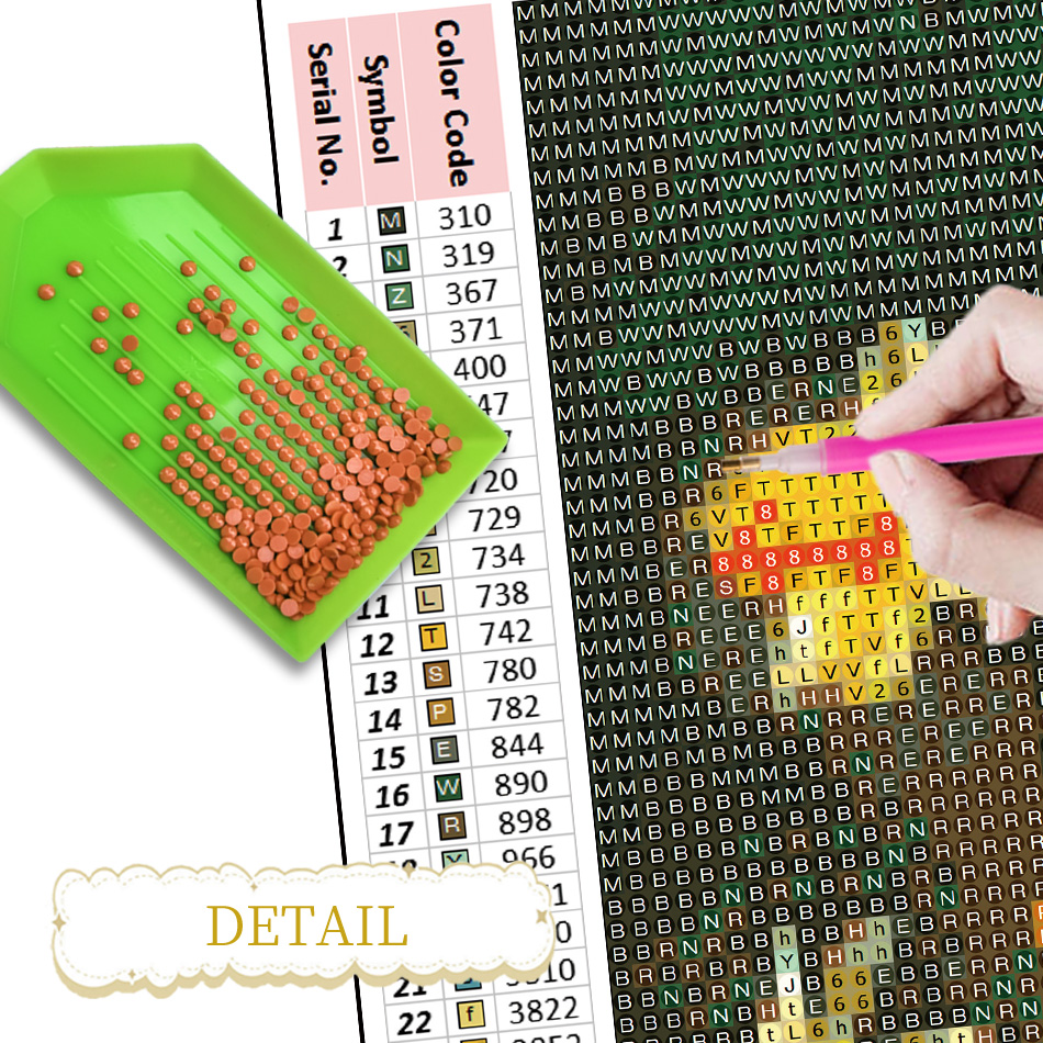Frameless, Diamond Painting Li - Resin Art Wallpaper recensie en prijs