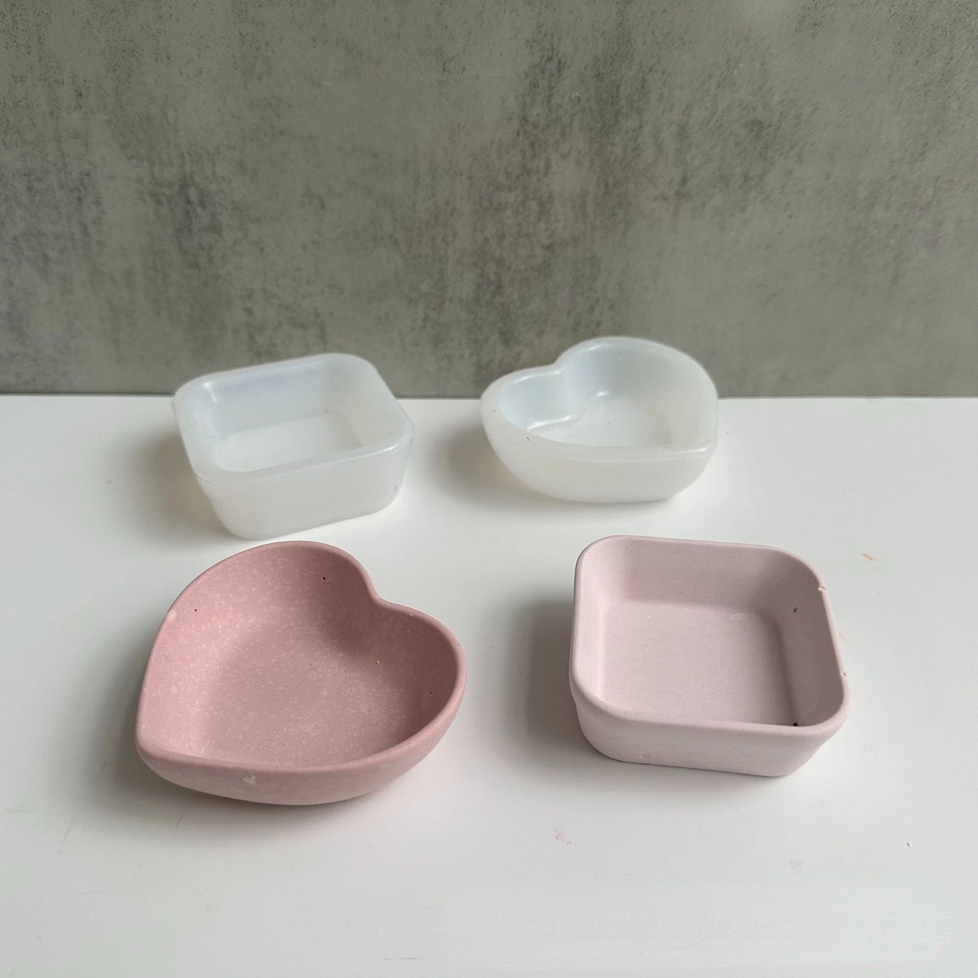 Concrete Square Heart Shape Si - Tray Mold Rectangle recensie en prijs