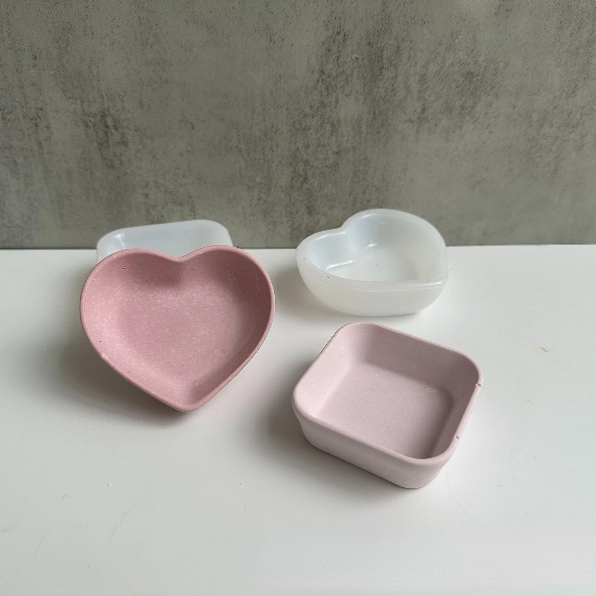 Concrete Square Heart Shape Si - Tray Mold Rectangle recensie en prijs