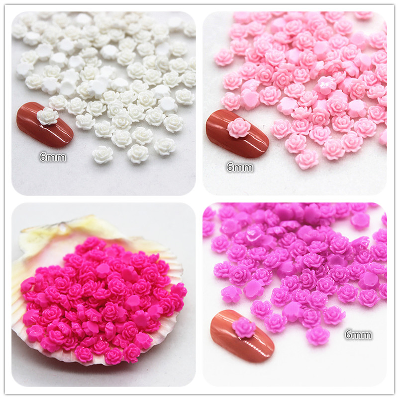 100pcs 6mm Resin Mini Rose Flo - Resin Art With Rose recensie en prijs