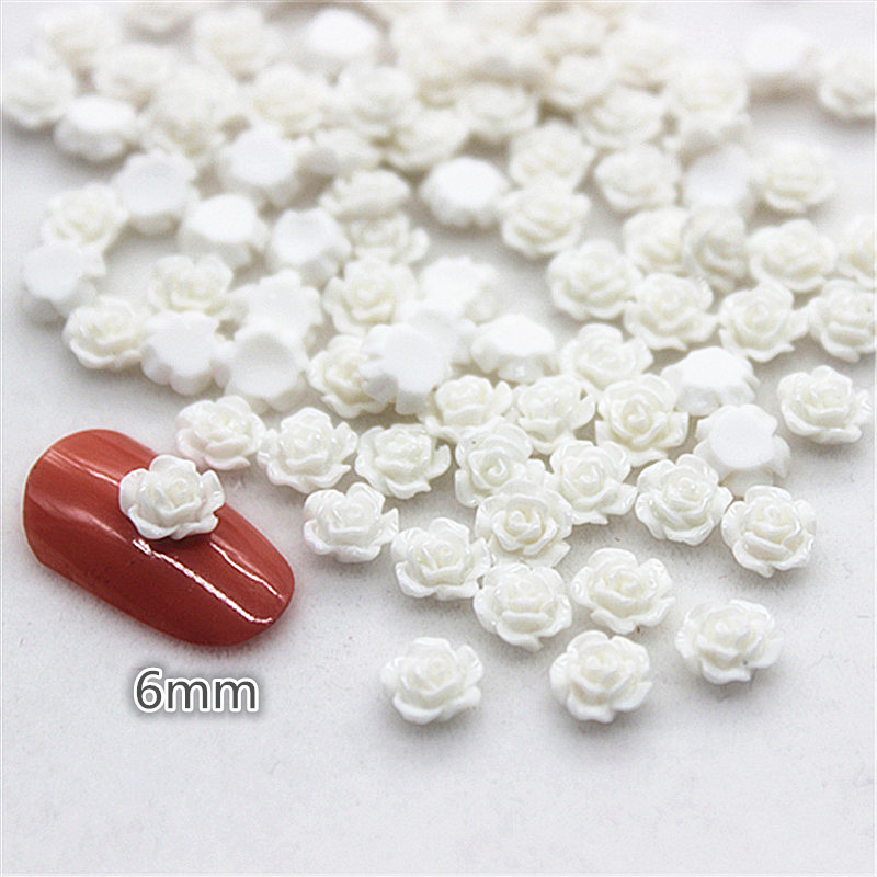 100pcs 6mm Resin Mini Rose Flo - Resin Art With Rose recensie en prijs