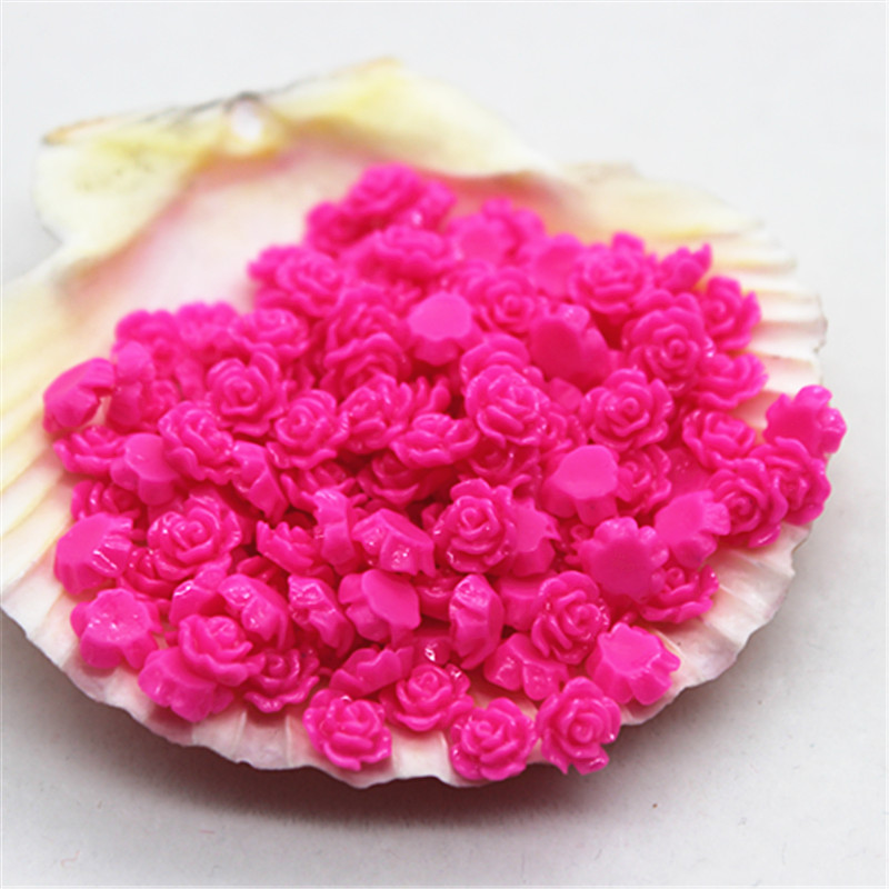100pcs 6mm Resin Mini Rose Flo - Resin Art With Rose recensie en prijs