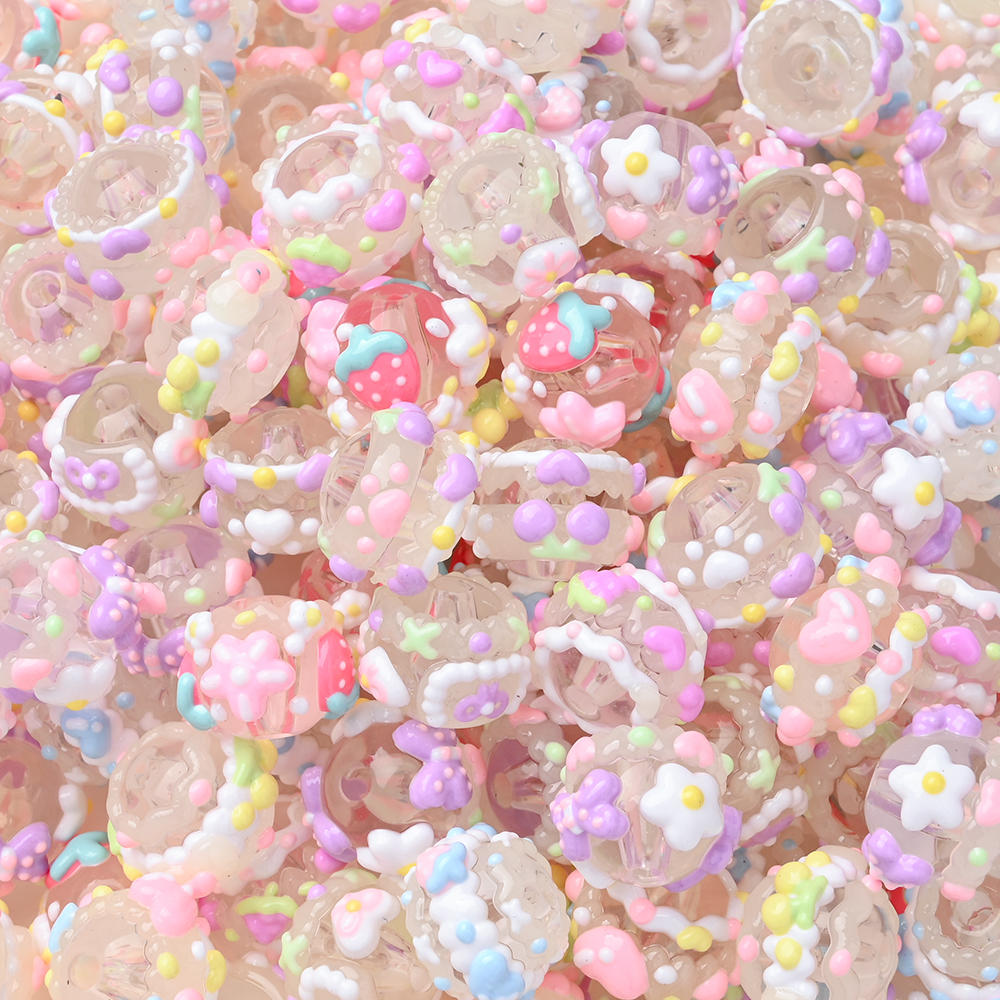 10Pcs 15mm Clear Round Beads H - Resin Art Baby recensie en prijs