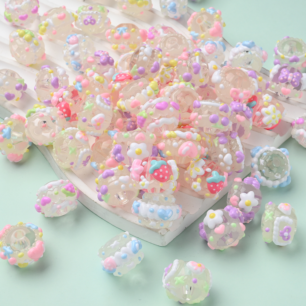 10Pcs 15mm Clear Round Beads H - Resin Art Baby recensie en prijs