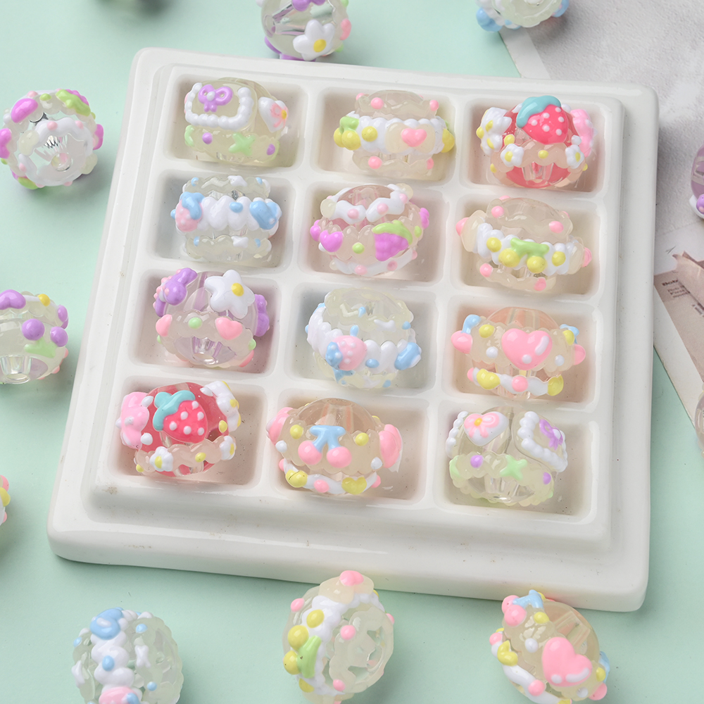 10Pcs 15mm Clear Round Beads H - Resin Art Baby recensie en prijs
