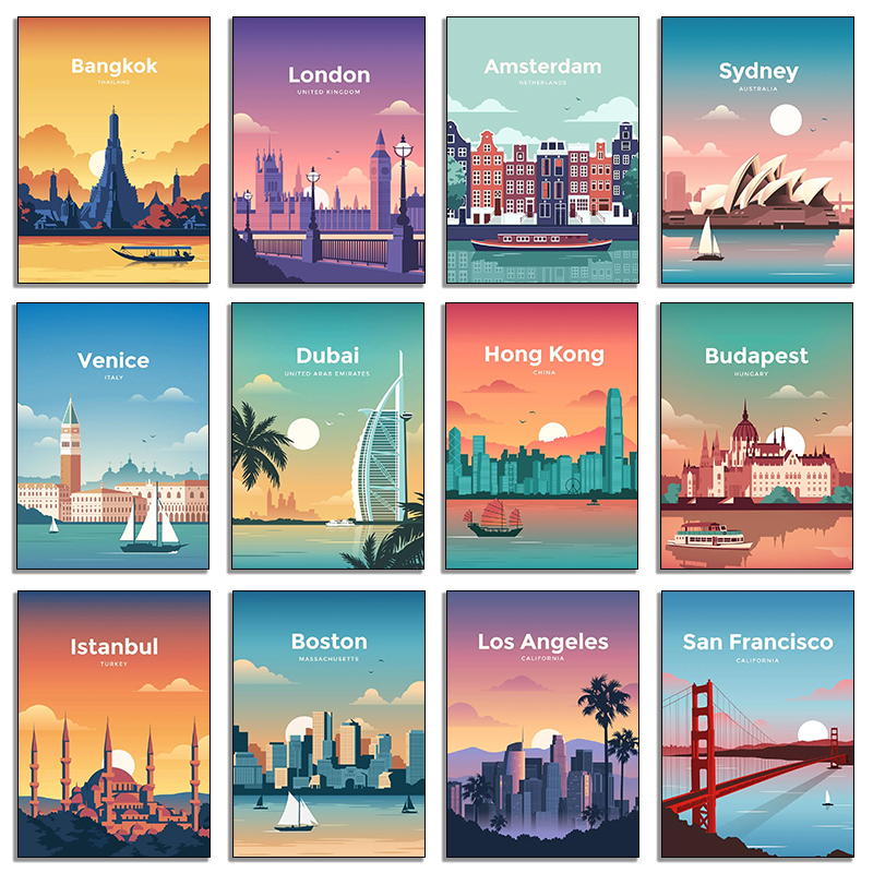 World City Travel Paris Venice - Resin Art Dubai recensie en prijs
