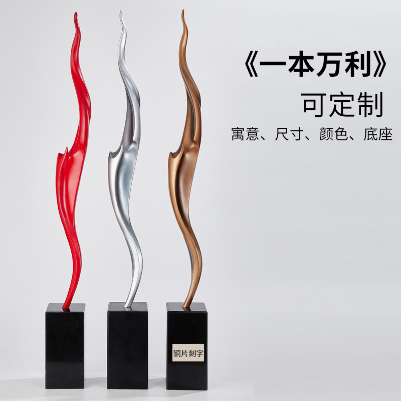 Abstract art sculpture slender - Resin Art Meaning recensie en prijs