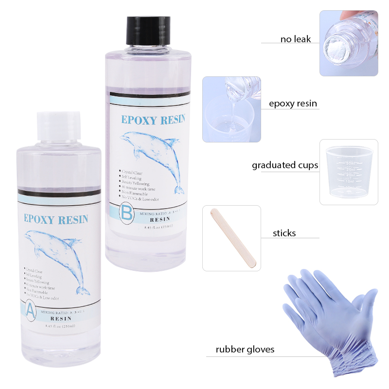 1:1 Clear Epoxy Resin Crystal  - Resin Art Alphabet recensie en prijs